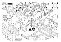 Bosch 0 603 331 703 Pks 66 Ce Circular Hand Saw 230 V / Eu Spare Parts